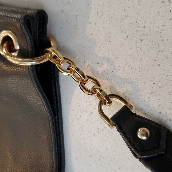 CUORE & PELLE soft pebbled leather shoulder purse - Picture 8 of 12